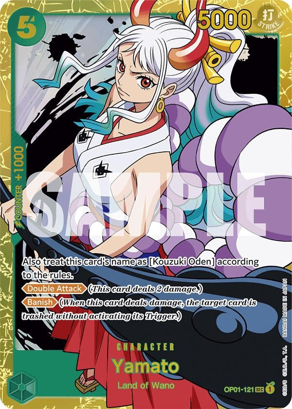 Yamato (OP01-121) (Reprint) (OP01-121) (Premium Booster -The Best-)