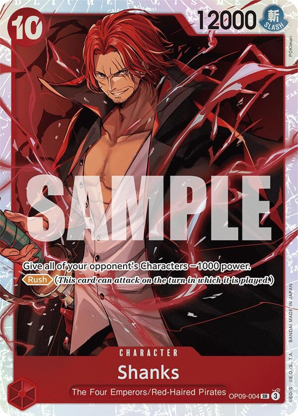 Shanks (004) (OP09-004) (Emperors in the New World)
