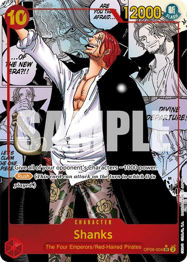 Shanks (004) (Manga) (OP09-004) (Emperors in the New World)