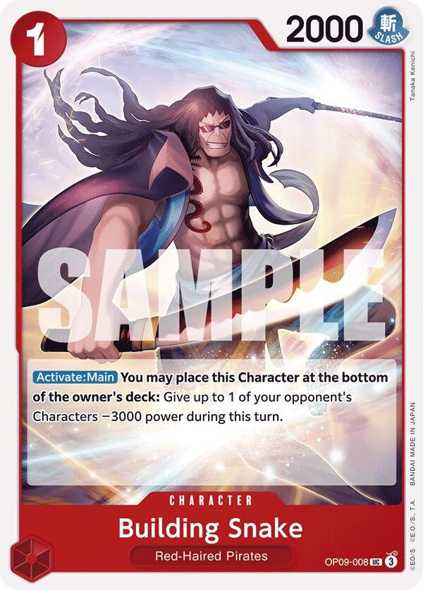 Building Snake (OP09-008) (Emperors in the New World)