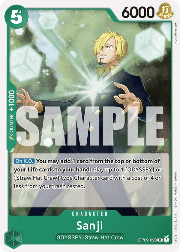 Sanji (028) (OP09-028) (Emperors in the New World)