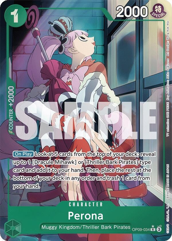 Perona (Parallel) (OP09-034) (Emperors in the New World)