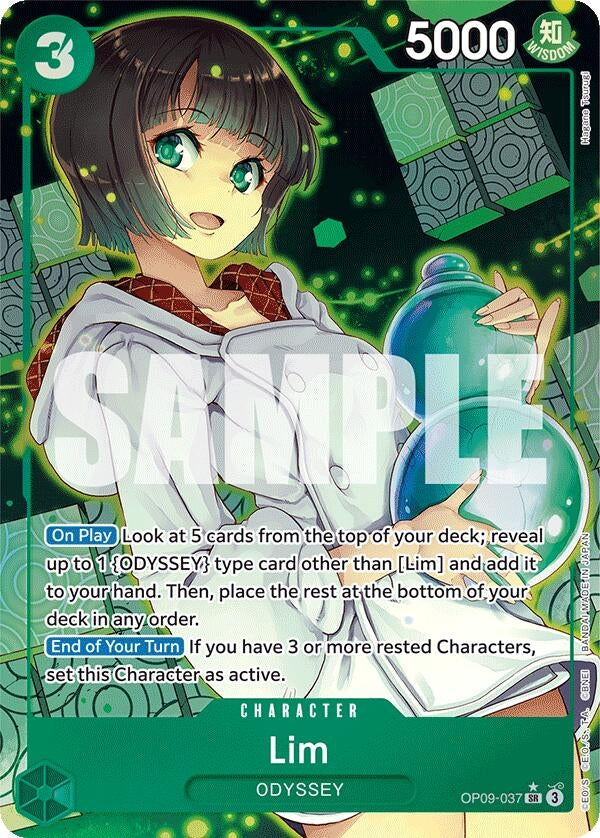 Image for Lim (037) (Parallel) (OP09-037) (Emperors in the New World) - One Piece Card Game