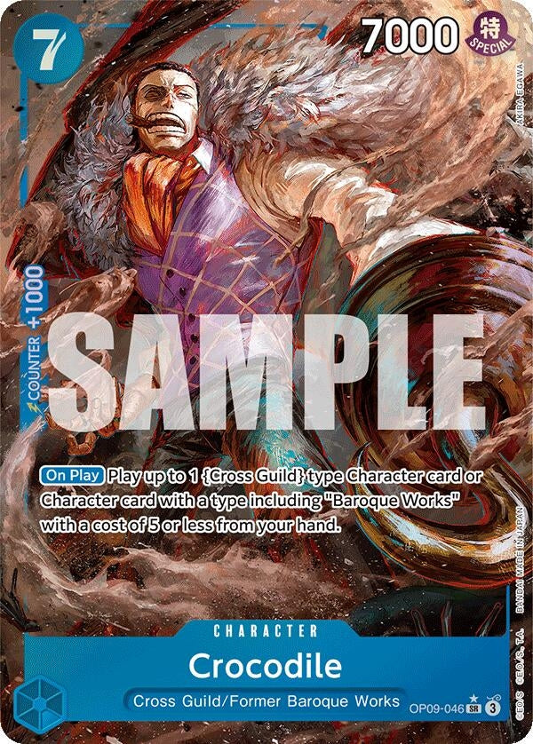 Crocodile (046) (Parallel) (OP09-046) (Emperors in the New World)