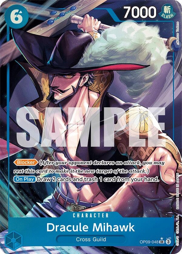 Dracule Mihawk (Parallel) (OP09-048) (Emperors in the New World)