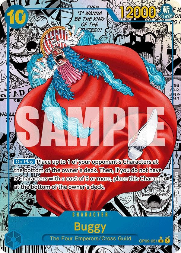 Buggy (051) (Manga) (OP09-051) (Emperors in the New World)