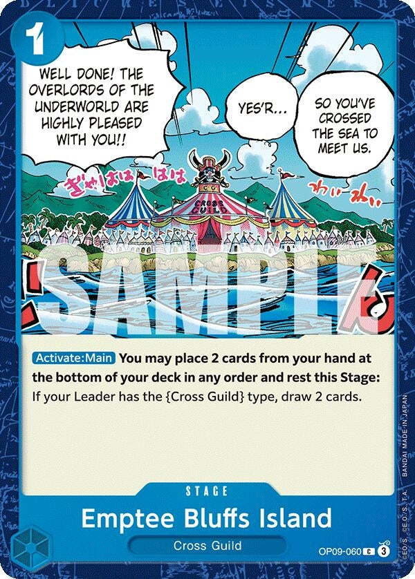 Emptee Bluffs Island (OP09-060) (Emperors in the New World)