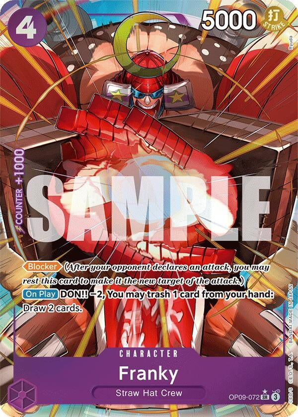 Franky (Parallel) (OP09-072) (Emperors in the New World)