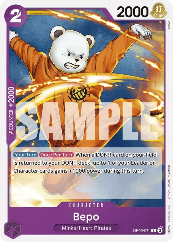 Bepo (OP09-074) (Emperors in the New World)