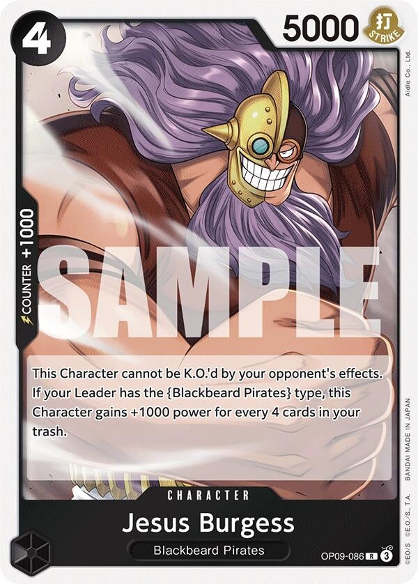 Jesus Burgess (OP09-086) (Emperors in the New World)