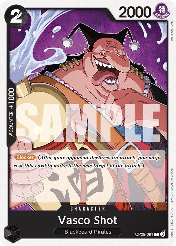 Vasco Shot (OP09-091) (Emperors in the New World)