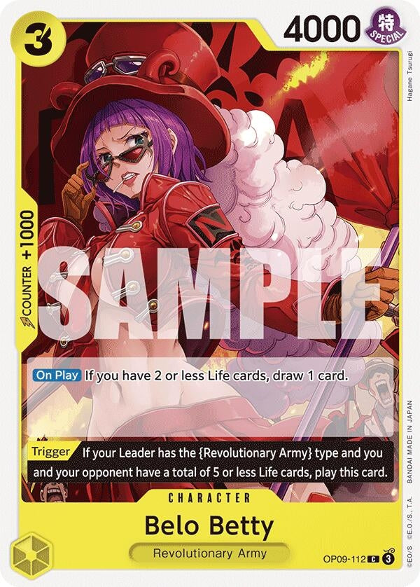 Image for Belo Betty (OP09-112) (Emperors in the New World) - One Piece Card Game