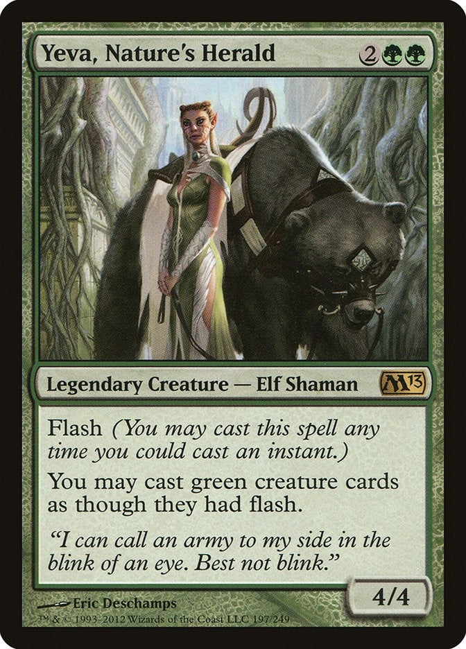 Image for Yeva, Nature's Herald (197) - Magic: The Gathering