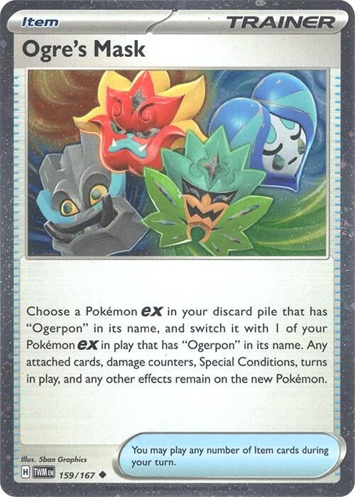 Image for Ogre's Mask - 159/167 (Cosmos Holo) (159/167) (Miscellaneous Cards & Products) - Pokemon