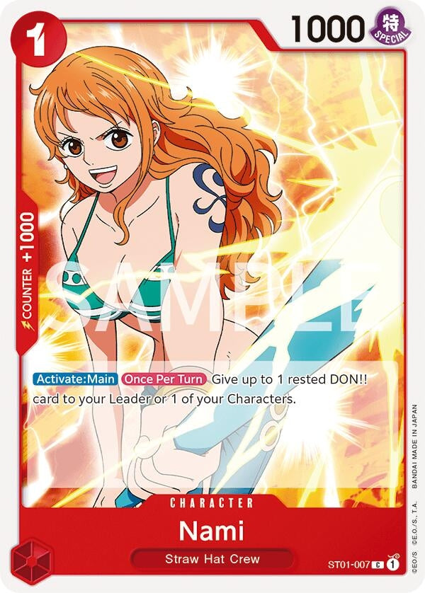 Nami (ST01-007) (Revision Pack Cards)