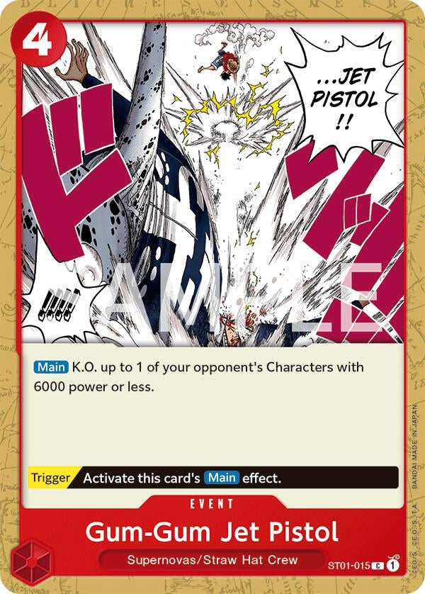 Gum-Gum Jet Pistol (ST01-015) (Revision Pack Cards)