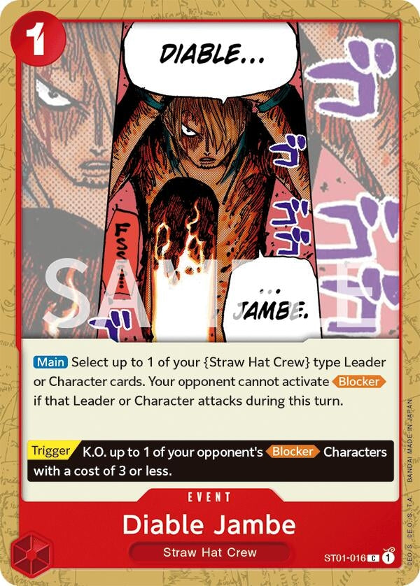 Diable Jambe (ST01-016) (Revision Pack Cards)