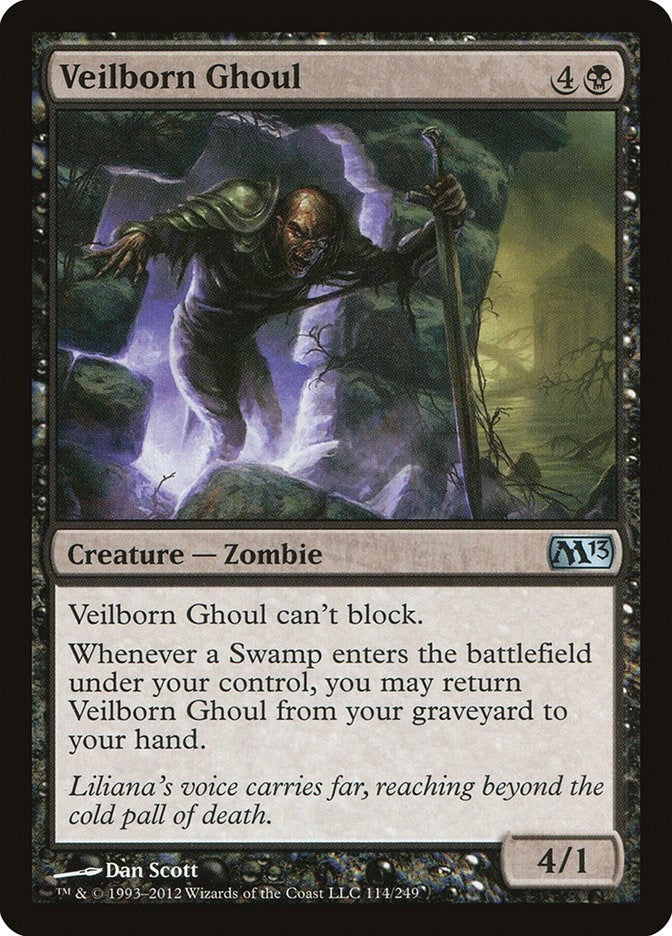 Image for Veilborn Ghoul (114) - Magic: The Gathering
