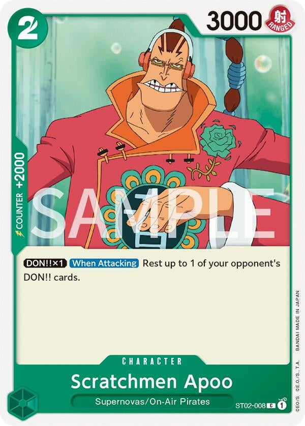 Scratchmen Apoo (ST02-008) (Revision Pack Cards)