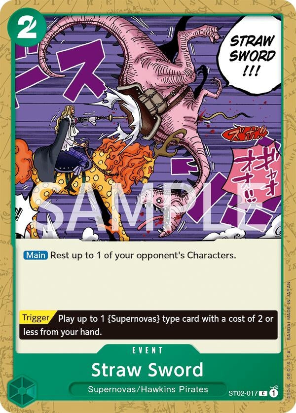Straw Sword (ST02-017) (Revision Pack Cards)