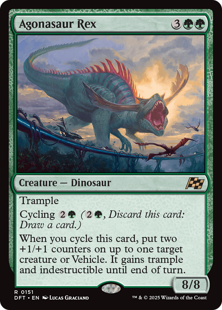 Agonasaur Rex (151) (Aetherdrift)