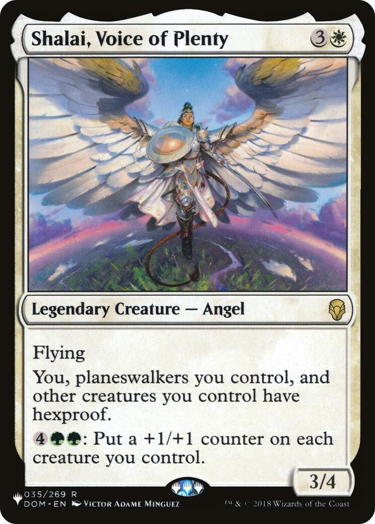 Shalai, Voice of Plenty (035/269) (The List Reprints)