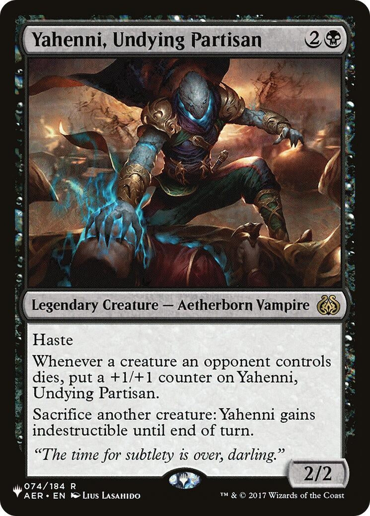 Image for Yahenni, Undying Partisan (074/184) - Magic: The Gathering