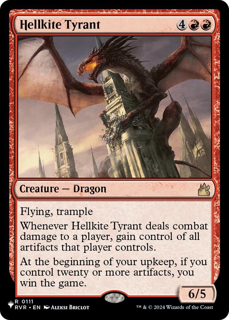 Hellkite Tyrant (0111) (The List Reprints)