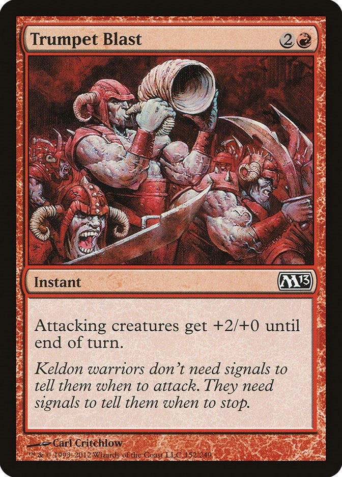 Image for Trumpet Blast (152) - Magic: The Gathering