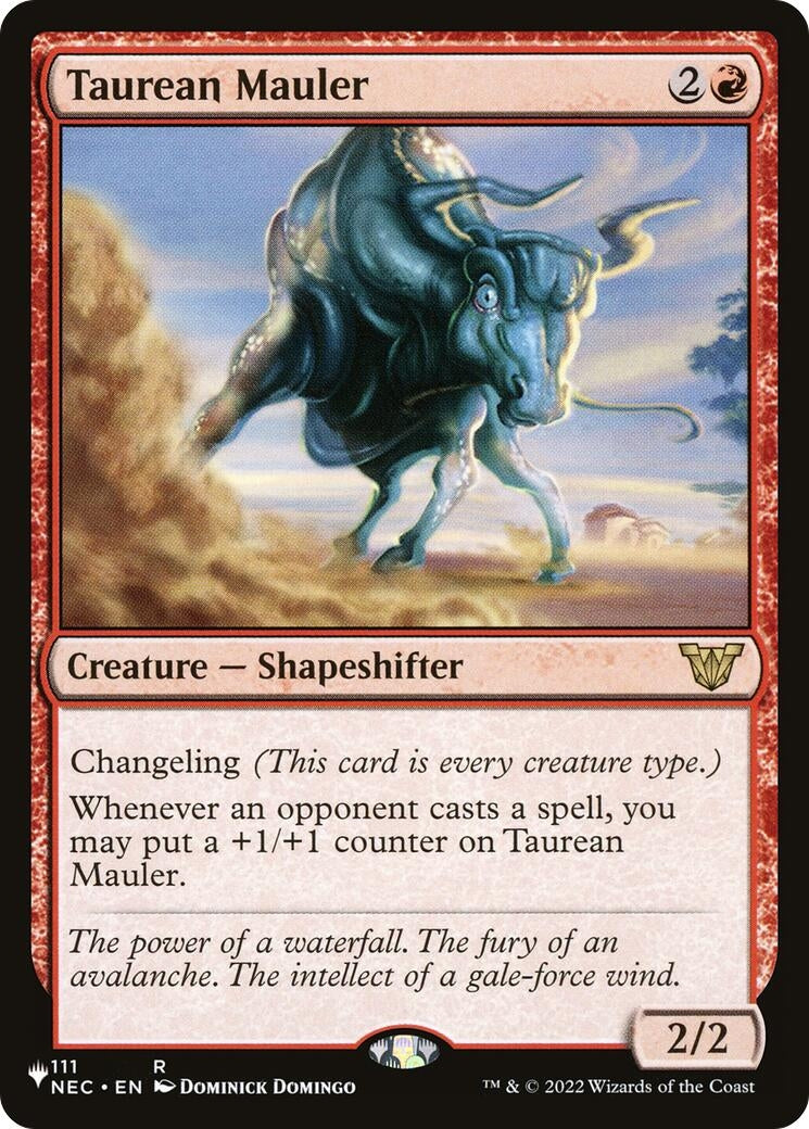 Taurean Mauler (NEC) (111/038) (The List Reprints)