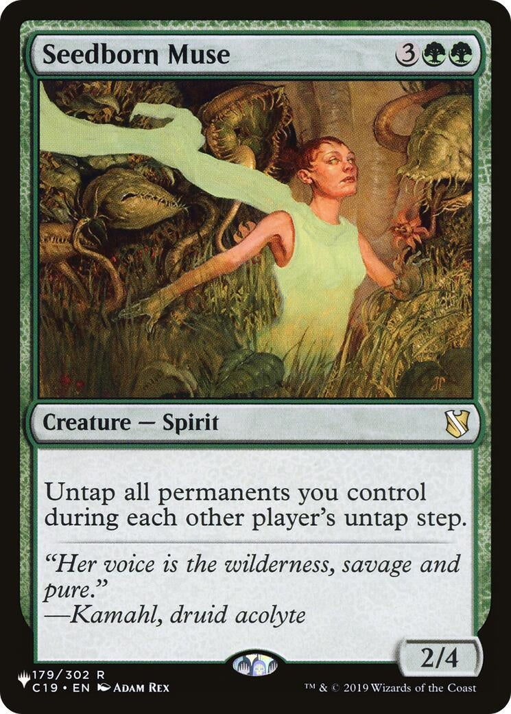 Seedborn Muse (179/302) (The List Reprints)