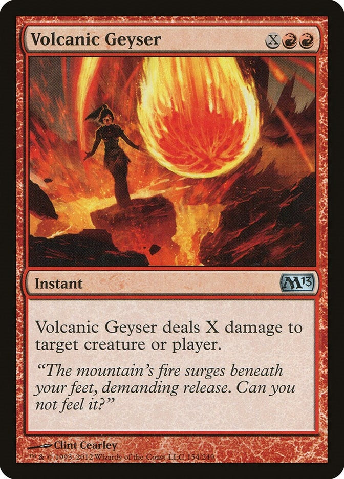 Image for Volcanic Geyser (154) - Magic: The Gathering