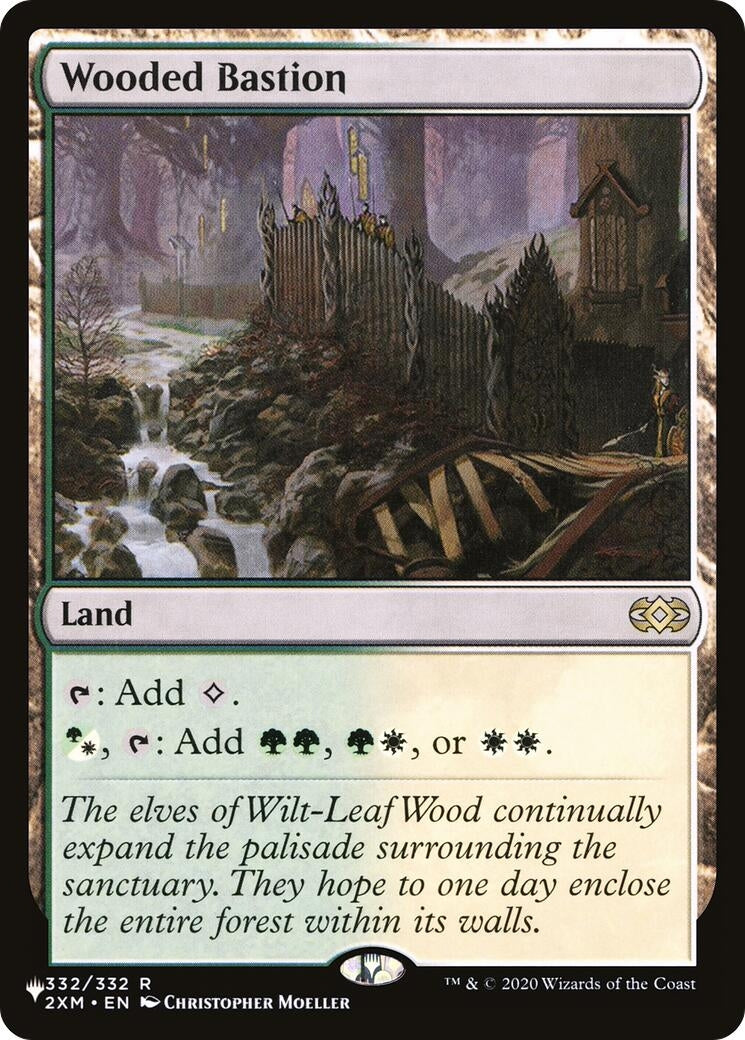 Wooded Bastion (332/332) (The List Reprints)
