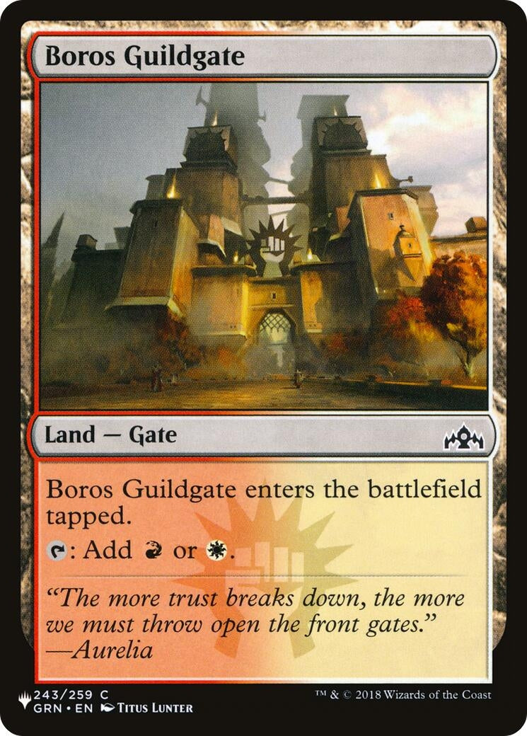 Boros Guildgate (243/259) (The List Reprints)