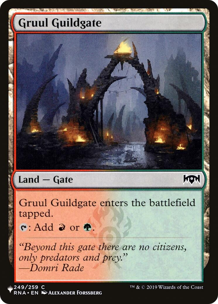 Gruul Guildgate (249/259) (The List Reprints)