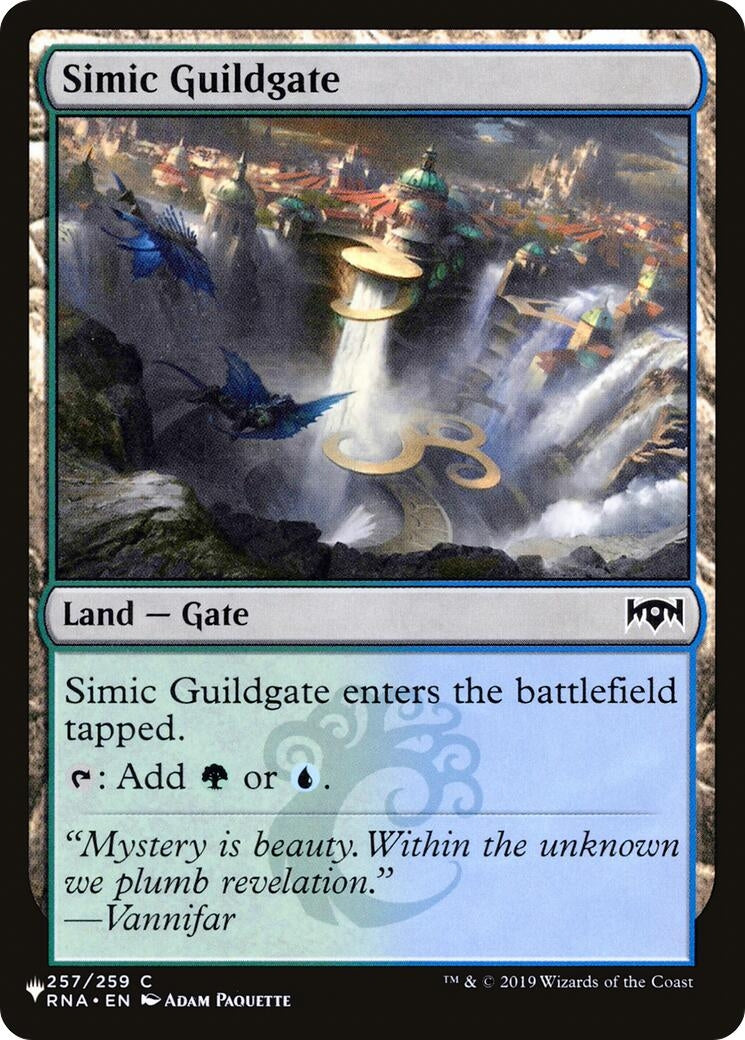 Simic Guildgate (257/259) (The List Reprints)