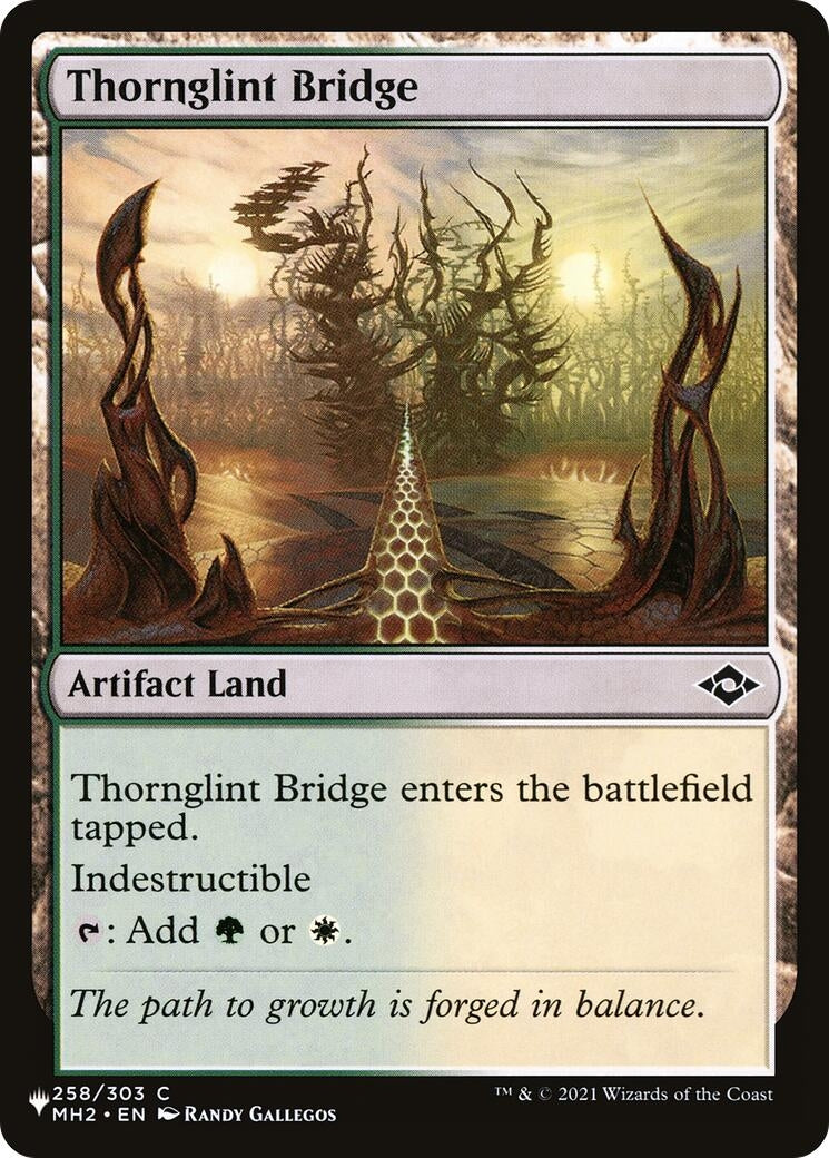 Thornglint Bridge (258/303) (The List Reprints)