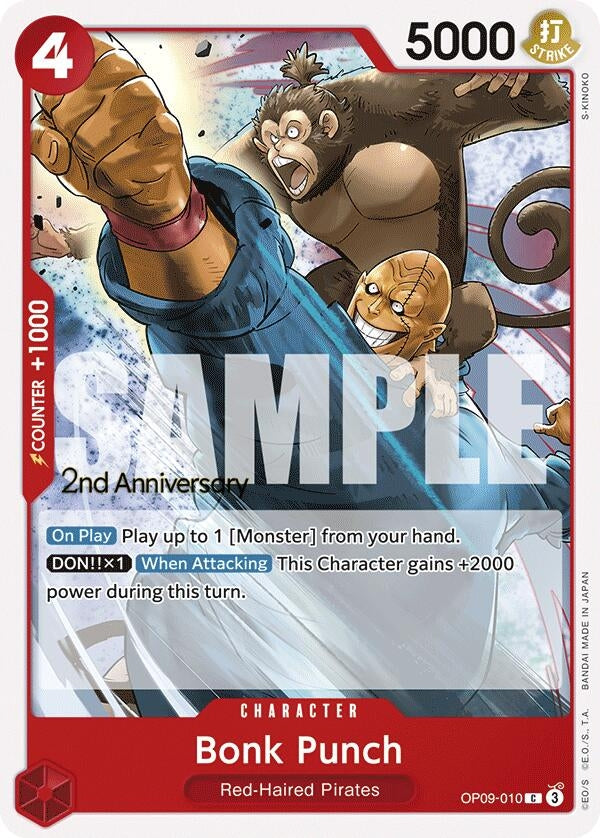 Bonk Punch (OP09-010) (Emperors in the New World: 2nd Anniversary Tournament Cards)