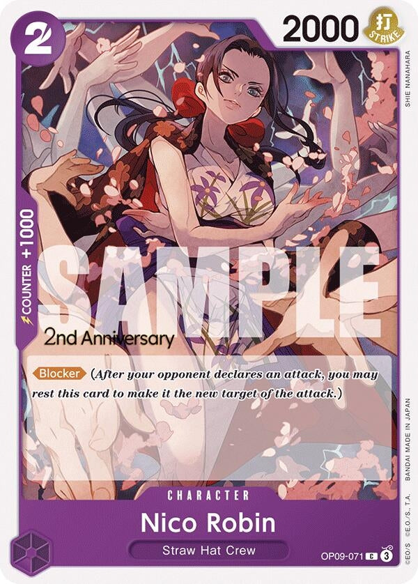 Nico Robin (071) (OP09-071) (Emperors in the New World: 2nd Anniversary Tournament Cards)