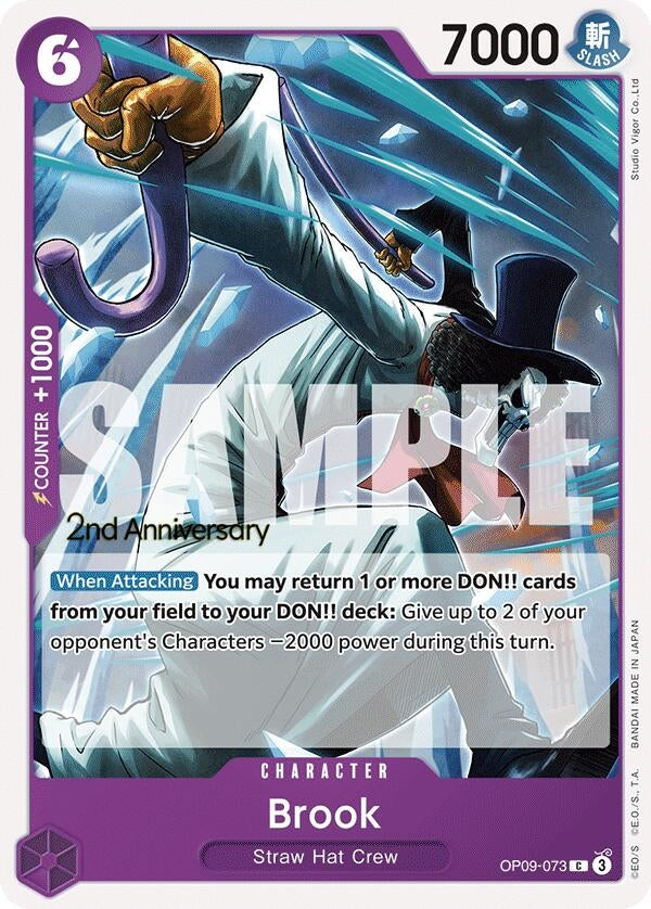 Brook (073) (OP09-073) (Emperors in the New World: 2nd Anniversary Tournament Cards)