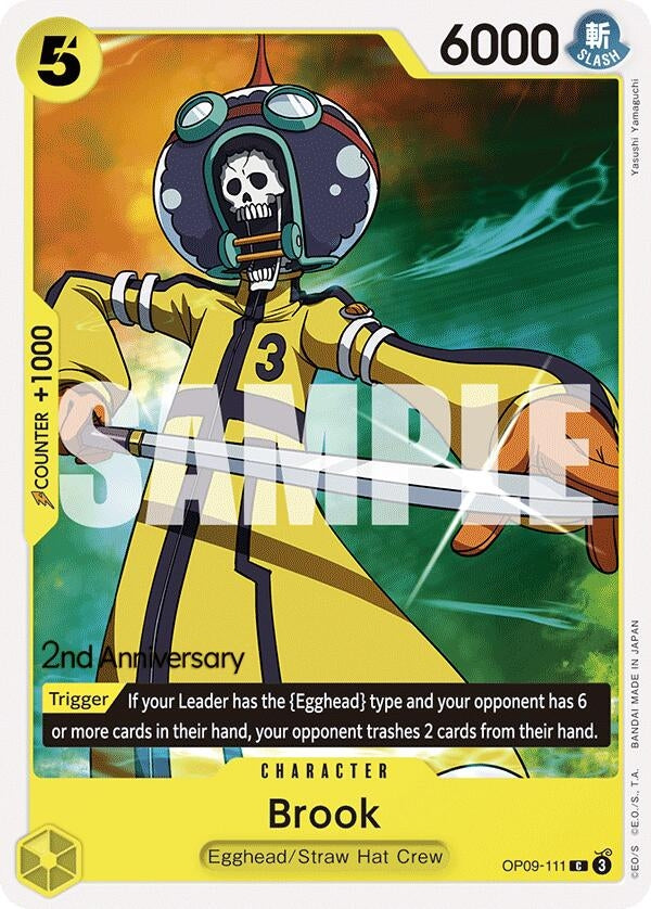 Brook (111) (OP09-111) (Emperors in the New World: 2nd Anniversary Tournament Cards)