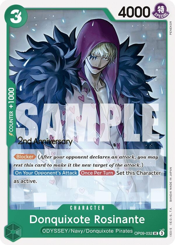 Donquixote Rosinante (032) (OP09-032) (Emperors in the New World: 2nd Anniversary Tournament Cards)