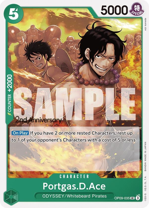 Portgas.D.Ace (OP09-035) (Emperors in the New World: 2nd Anniversary Tournament Cards)