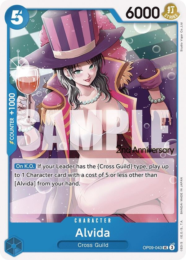 Alvida (OP09-043) (Emperors in the New World: 2nd Anniversary Tournament Cards)