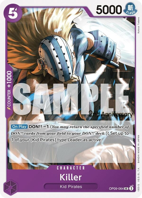 Killer (OP09-064) (Emperors in the New World: 2nd Anniversary Tournament Cards)