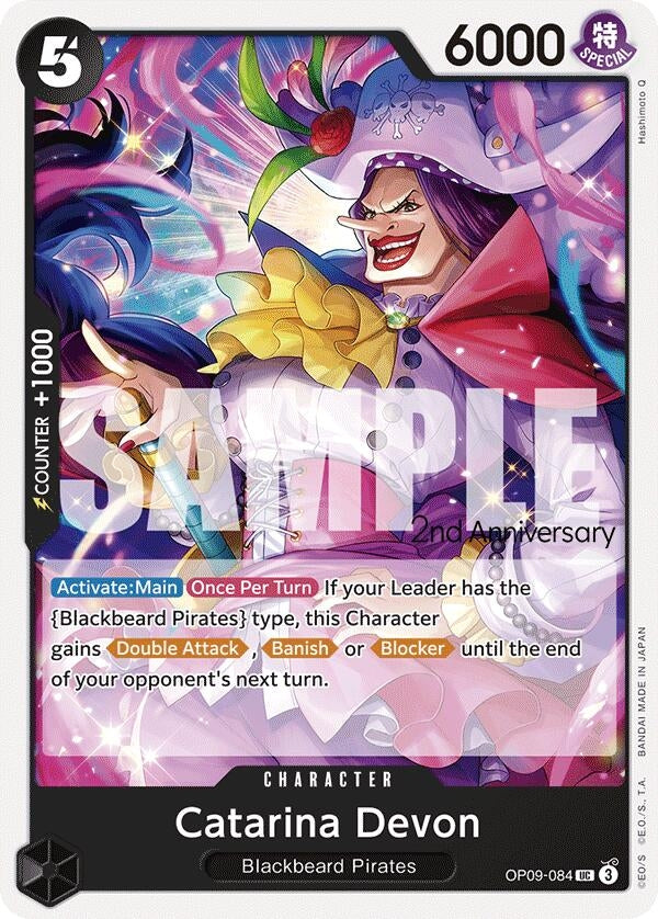 Image for Catarina Devon (OP09-084) (Emperors in the New World: 2nd Anniversary Tournament Cards) - One Piece Card Game