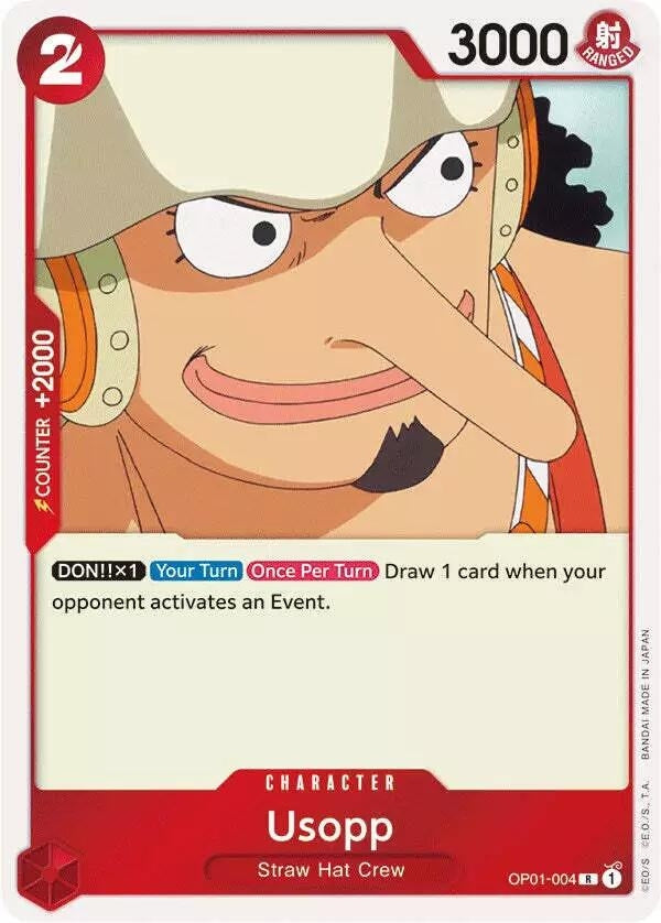 Usopp (OP01-004) (One Piece Demo Deck Cards)