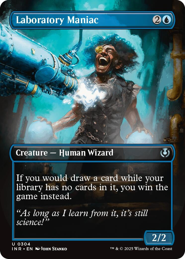 Laboratory Maniac (Borderless) (304) (Innistrad Remastered) (INR)
