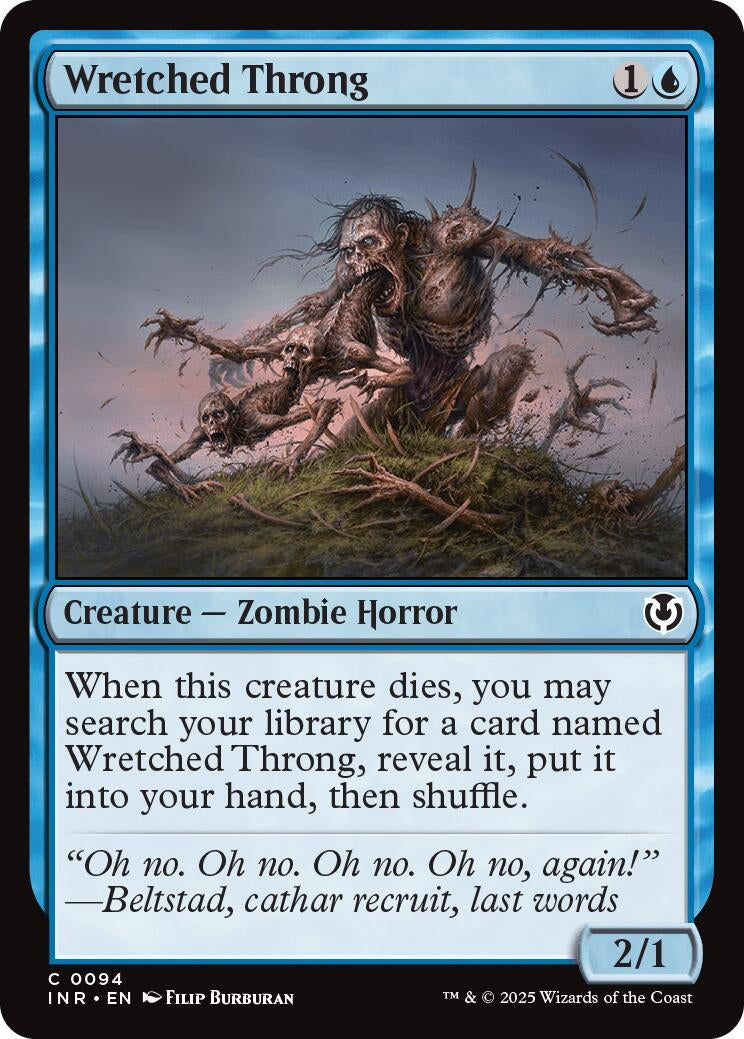 Image for Wretched Throng (94) - Magic: The Gathering