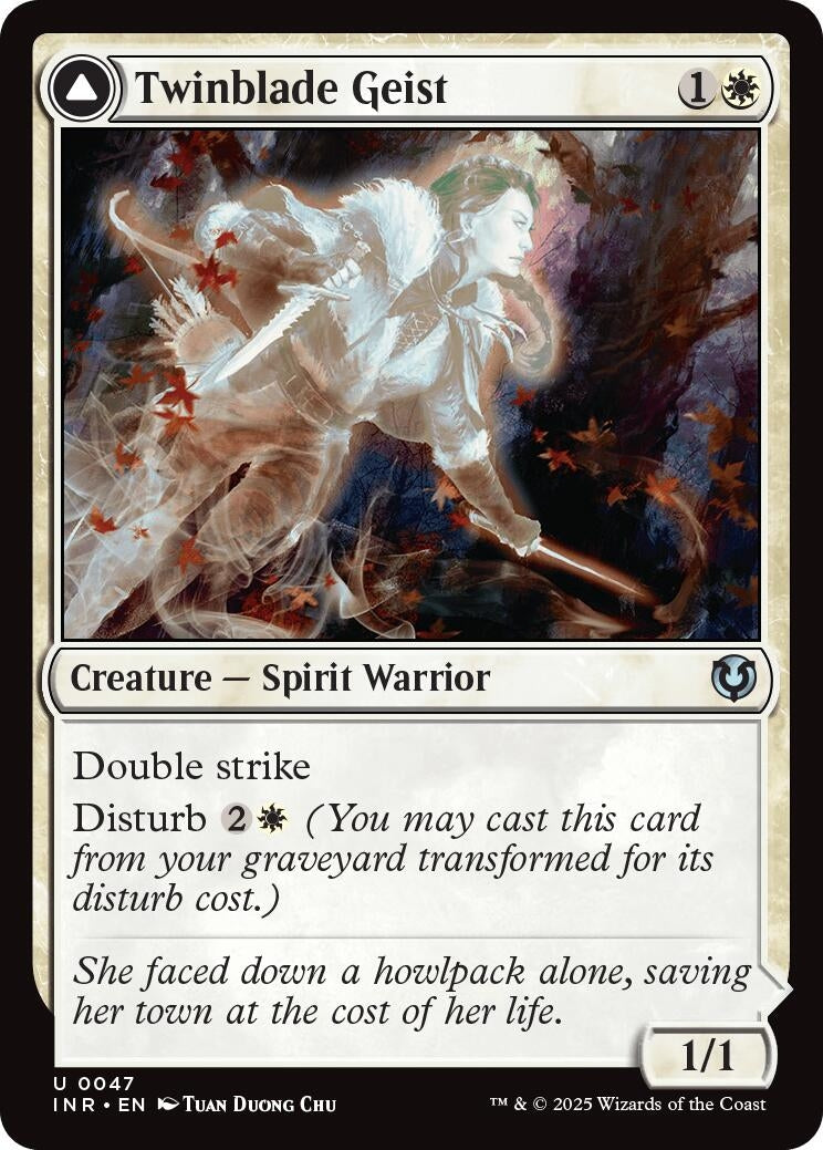 Image for Twinblade Geist (47) - Magic: The Gathering